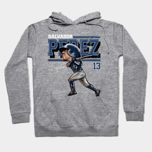 Salvador Perez Kansas City Cartoon Hoodie